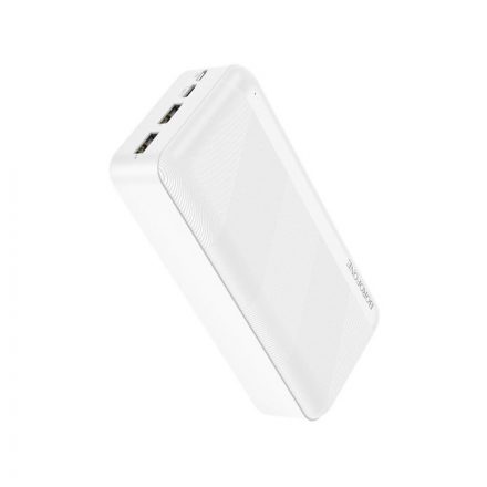 Power Bank 30000 mAh Borofone BJ27B Pindar fehér