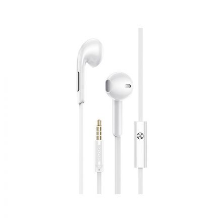 Vezetékes fülhallgató, headset 3,5 mm-es Jack csatlakozóval Borofone BM55 Sonido fehér