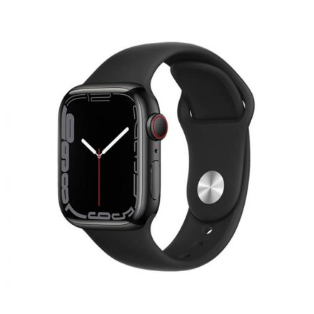 Szilikon óraszíj Apple Watch 42/44/45/49 mm Hoco WA01 Flexible fekete