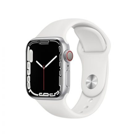 Szilikon óraszíj Apple Watch 38/40/41 mm Hoco WA01 Flexible fehér