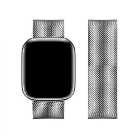 Fém óraszíj Apple Watch 42/44/45/49 mm Hoco WA03 Simple ezüst