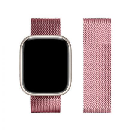 Fém óraszíj Apple Watch 42/44/45/49 mm Hoco WA03 Simple rose gold