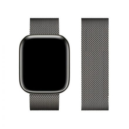 Fém óraszíj Apple Watch 38/40/41 mm Hoco WA03 Simple grafit