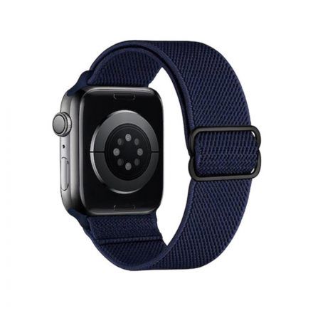 Fonott nylon óraszíj Apple Watch 38/40/41 mm Hoco WA04 Fashion sötétkék