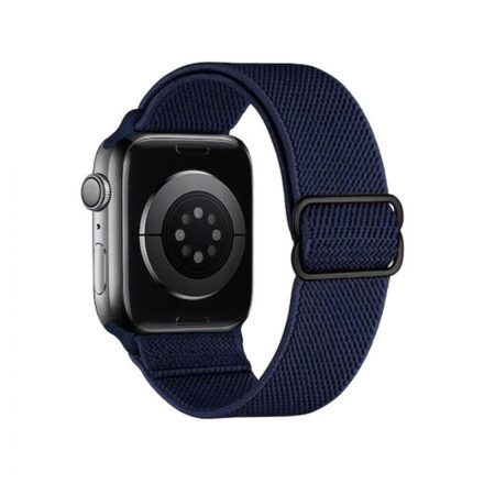 Fonott nylon óraszíj Apple Watch 42/44/45/49 mm Hoco WA04 Fashion sötétkék