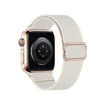 Fonott nylon óraszíj Apple Watch 38/40/41 mm Hoco WA04 Fashion szürke