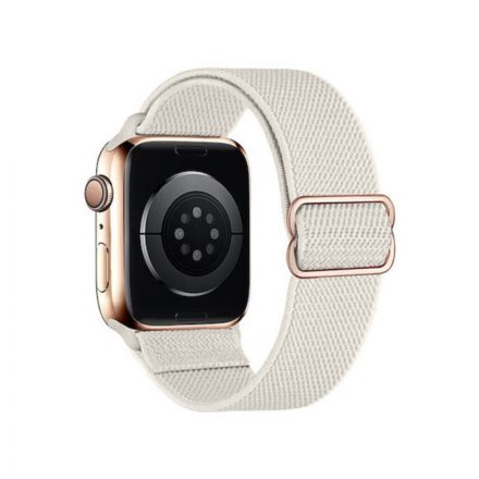 Fonott nylon óraszíj Apple Watch 42/44/45/49 mm Hoco WA04 Fashion szürke