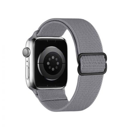 Sport szilikon óraszíj Apple Watch 42/44/45/49 mm Hoco WA08 Flexible szürke