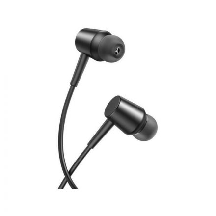 Vezetékes fülhallgató, stereo headset 3.5 mm Jack csatlakozóval XO EP57 Crown fekete