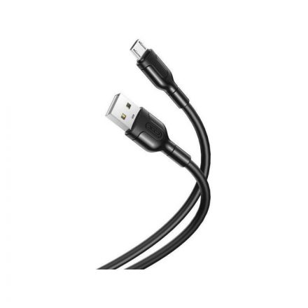 3in1 USB-Lightning/Type-C/Micro-USB töltőkábel XO NB103 2.0A, 1 méter, fehér