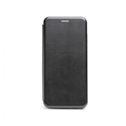 Smart Diva fliptok Samsung Galaxy A34 5G oldalra nyíló mágneses telefontok ívelt sarkokkal fekete