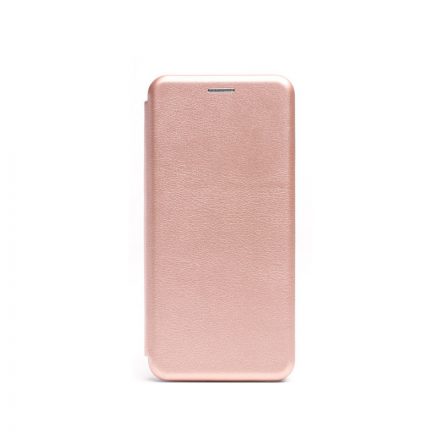 Smart Diva fliptok Samsung Galaxy A34 5G oldalra nyíló mágneses telefontok ívelt sarkokkal rose gold