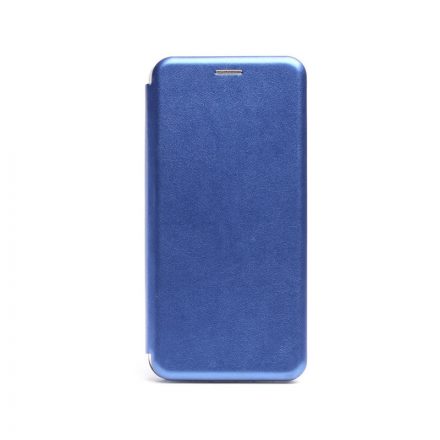 Smart Diva fliptok Samsung Galaxy A34 5G oldalra nyíló mágneses telefontok ívelt sarkokkal kék