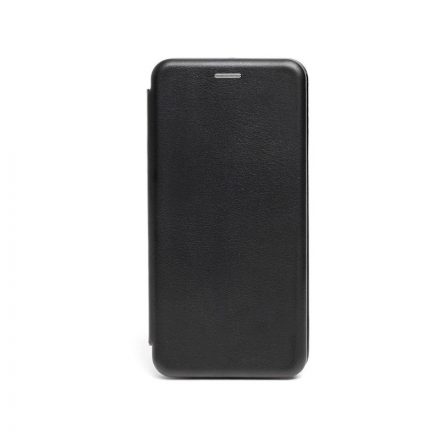 Smart Diva fliptok Xiaomi Redmi Note 12 5G oldalra nyíló mágneses telefontok ívelt sarkokkal fekete