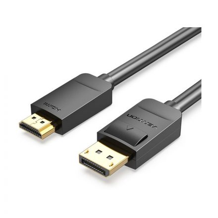 DP/HDMI kábel 3 méter Vention HADBI fekete