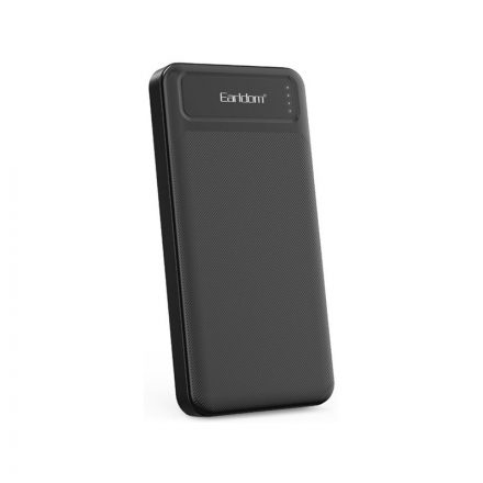 Power Bank 10000 mAh Earldom ET-PB56 fekete