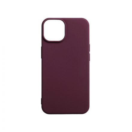 Gumis TPU telefontok iPhone 15 Pro Max 6.7 colos YooUp Alpha burgundi vörös