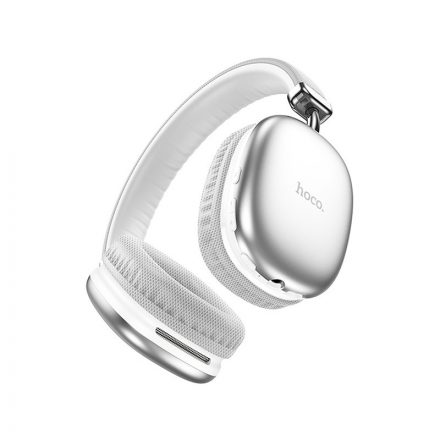 Bluetooth fejhallgató, stereo headset Hoco W35 ezüst