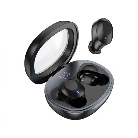 Bluetooth fülhallgató, stereo TWS headset Hoco EQ3 Smart fekete