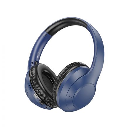 Bluetooth fejhallgató, stereo headset Borofone BO23 Glamour kék