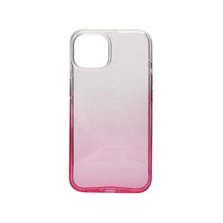 Színátmenetes csillogós TPU telefontok iPhone 15 Pro Max 6.7 col pink