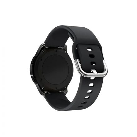 Univerzális Watch Szilikon szíj 20mm fekete