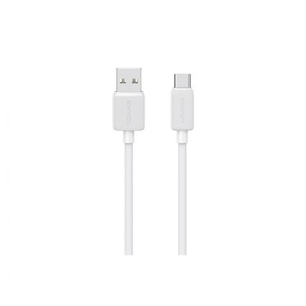 Usams SJ688 USB Type-C kábel 3A 1 m fehér