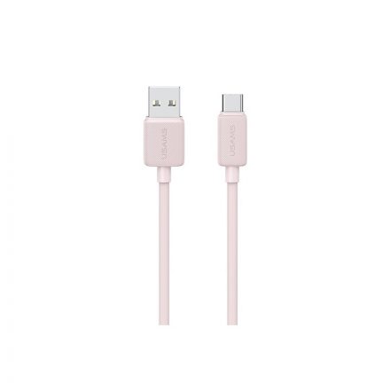 Usams SJ688 USB Type-C kábel 3A 1 m pink