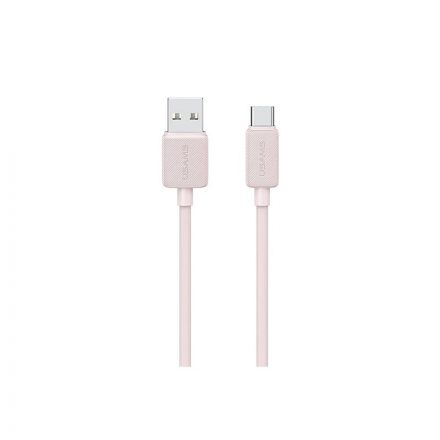 Usams SJ693 USB Type-C kábel 3A 2 m pink