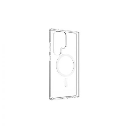 PJ Transparent Samsung Galaxy S24 Ultra S928 TPU Tok Magsafe Kompatibilis Clear