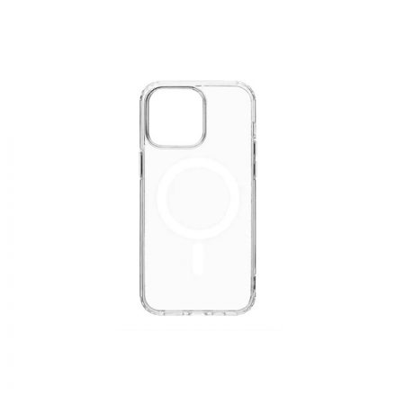 PJ Iphone 15 6.1 2,5mm TPU Tok Magsafe Kompatibilis Clear-fehér