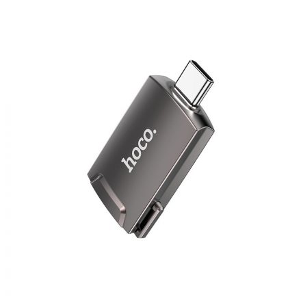 Hoco UA19 Easy Flow USB Type-C / HDMI Adapter Grafit