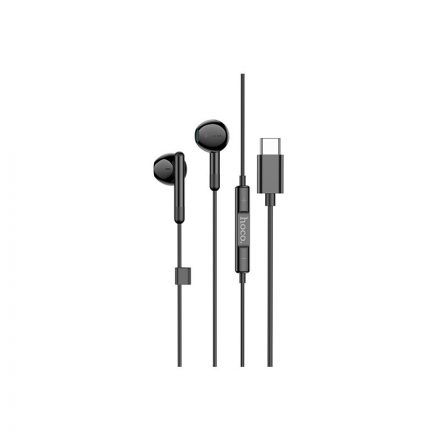 Hoco M93 USB Type-C Vezetékes Headset fekete