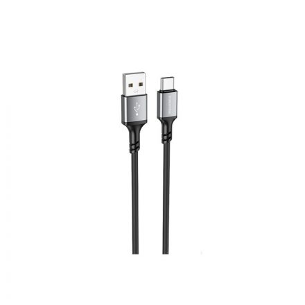 Borofone BX83 Famous USB Type-C Kábel 3A 1 méter Fekete