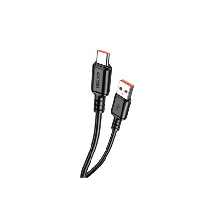 Kakusiga Ksc-982 Weimeng USB Type-C Kábel 3A 1 Méter fekete