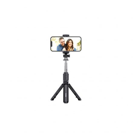 Kakusiga KSC-1143 Bluetooth Tripod Selfie Állvány Fekete