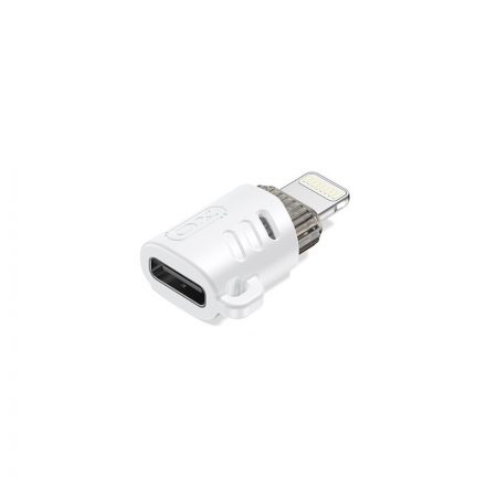 XO NB256E USB Type-C/lightning USB Adapter fehér