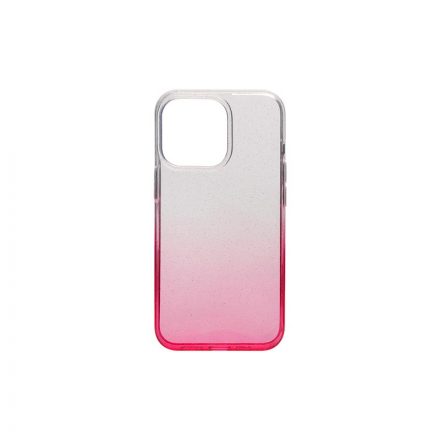 Színátmenetes Csillogós TPU Tok Iphone 16 Pro 6.3 Pink