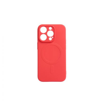 Yooup Magnetic Pastell Iphone 16 Pro 6.3 TPU Tok Magsafe Kompatibilis Piros