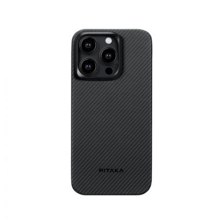 Pitaka MagEZ Case iPhone 15 Pro Max 6.7 Magsafe tok fekete-szürke