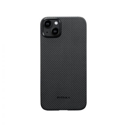 Pitaka MagEZ Case iPhone 15 Plus 6.7 Magsafe tok fekete-szürke