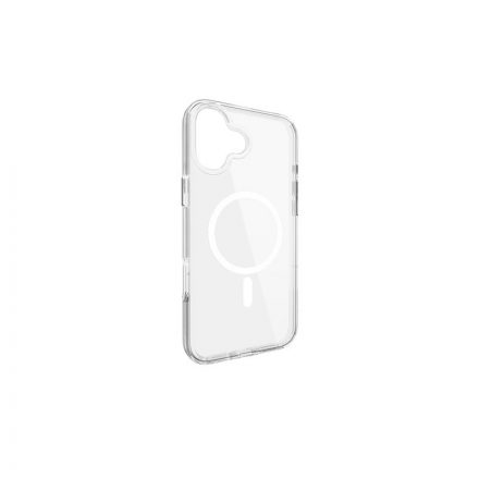 PJ Transparent Iphone 16 6.1 TPU Tok Magsafe Kompatibilis Clear