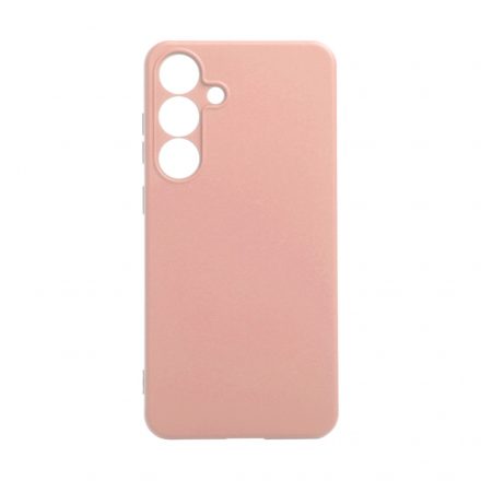 Yooup Alpha Samsung Galaxy S25 S931 Gumis TPU Tok Rózsaszín