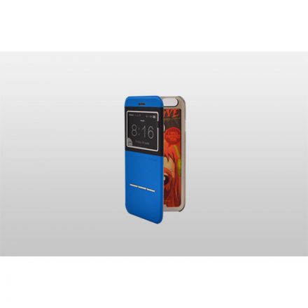 Remax Elegant iPhone 6 Oldalra nyíló tok Kék