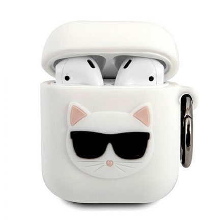 Karl Lagerfeld airpods tok Apple Airpods fehér