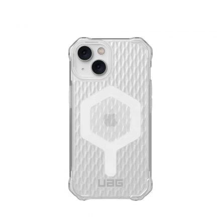 (UAG) Urban Armor Gear Essential Armor telefontok iPhone 14 Plus MagSafe jeges fehér