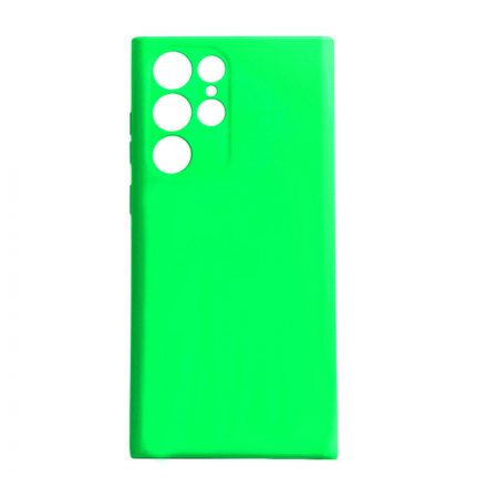 TPU telefontok Summer Neon Samsung Galaxy S22 Ultra neon zöld